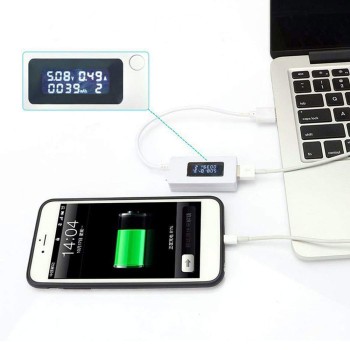 ماژول نمایشگر و مانیتورینگ ولتاژ و جریان USB مدل KCX-017