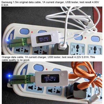 ماژول نمایشگر و مانیتورینگ ولتاژ و جریان USB مدل KCX-017