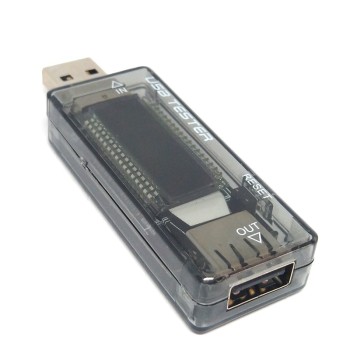 ماژول مانیتورینگ ولتاژ ، جریان و میزان شارژ انجام شده USB