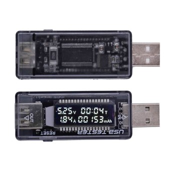 ماژول مانیتورینگ ولتاژ ، جریان و میزان شارژ انجام شده USB