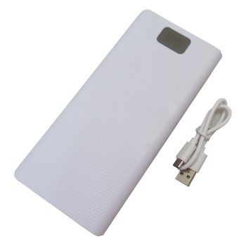 کیت پاور بانک 8 باتری دارای دو خروجی USB و نمایشگر دیجیتال