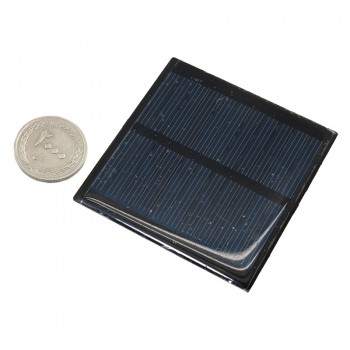 باتری / پنل خورشیدی 5.5 ولت 0.6 وات