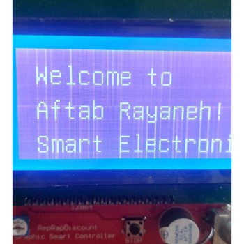 LCD گرافیکی 128 در 64 پرینتر سه بعدی