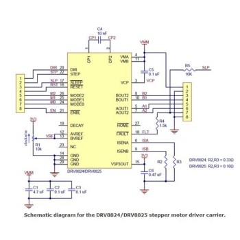 درایور استپر موتور DRV8825 ویژه پرینتر سه بعدی