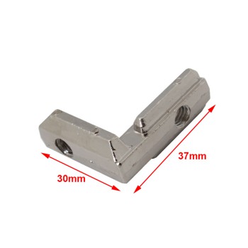 نبشی مخفی آلومینیومی 30×30 با زاویه 90 درجه