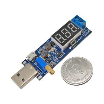 ماژول مبدل DC-DC کاهنده و افزاینده با ورودی USB مدل XY-UP