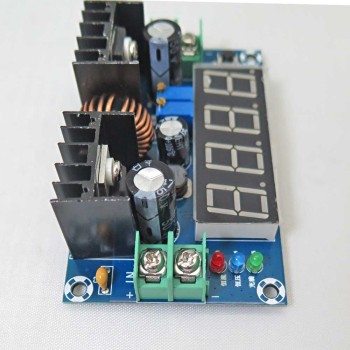 ماژول رگولاتور DC به DC کاهنده XL4016 با قابلیت نمایش و تنظیم ولتاژ و جریان خروجی ماژول رگولاتور DC به DC کاهنده XL4016 با قابلیت نمایش و تنظیم ولتاژ و جریان خروجی