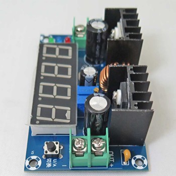 ماژول رگولاتور DC به DC کاهنده XL4016 با قابلیت نمایش و تنظیم ولتاژ و جریان خروجی ماژول رگولاتور DC به DC کاهنده XL4016 با قابلیت نمایش و تنظیم ولتاژ و جریان خروجی
