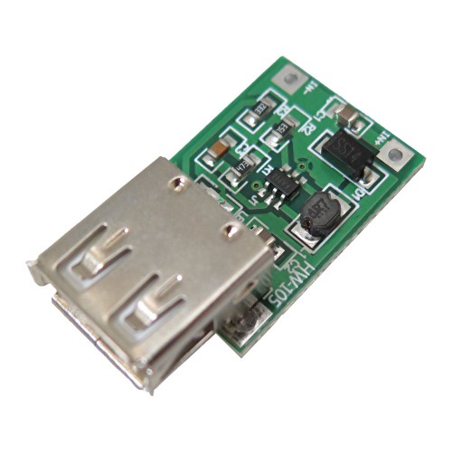 ماژول افزاینده ولتاژ USB از 0.9 تا 5 ولت به 5 ولت با جریان 600 میلی‌آمپر