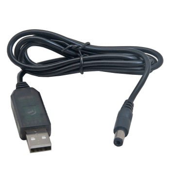 کابل افزاینده ولتاژ DC به DC دارای ورودی USB و خروجی 12V