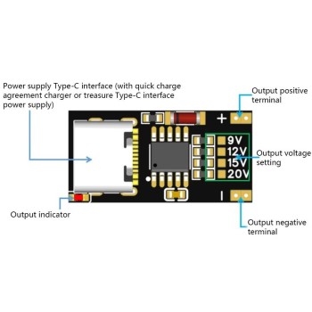ماژول تریگر و افزاینده شارژ سریع HW-398
