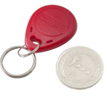 تگ RFID سر کلیدی دارای فرکانس ID key ) 125KHz ) بسته 5 عددی