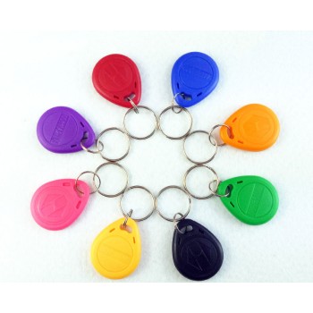 تگ RFID سر کلیدی دارای فرکانس ID key ) 125KHz ) بسته 5 عددی
