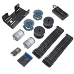 پک کامل شاسی تانک TP101 با شیلد موتور L293DD و برد ESP8266