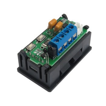 ماژول اندازه گیر و نمایشگر ولتاژ و جریان با ارتباط RS485 و مدباس