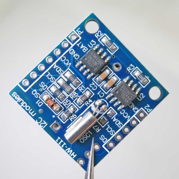 ماژول ساعت DS1307  دارای ارتباط I2C 