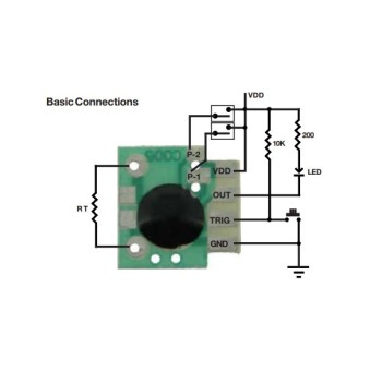 ماژول تایمر دیجیتال 2 ثانیه تا 1000 ساعت مدل C005 - بسته 2 عددی