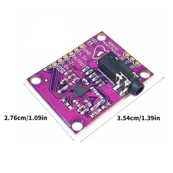 ماژول سنسور الکتروکارديوگرافی ECG - ضربان قلب AD8232