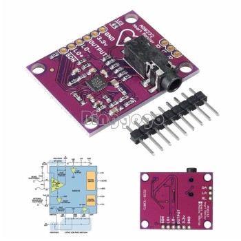 ماژول سنسور الکتروکارديوگرافی ECG - ضربان قلب AD8232