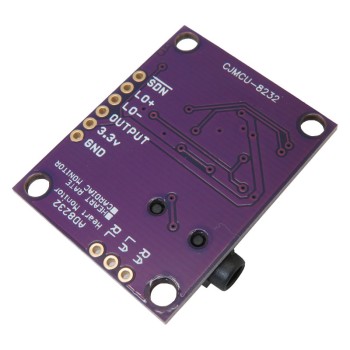 ماژول سنسور الکتروکارديوگرافی ECG - ضربان قلب AD8232