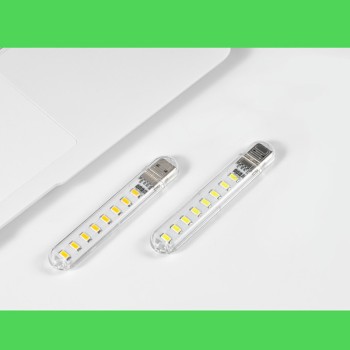 چراغ مطالعه USB مهتابی با 8 عدد LED