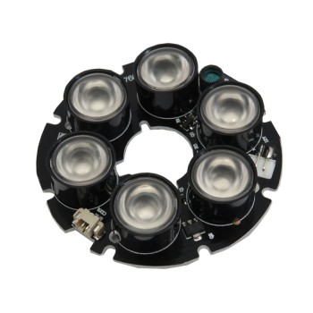 پروژکتور 6 لامپه مادون قرمز ویژه انواع دوربین ها - جهت دید در شب - دارای سنسور سنجش نور محیط