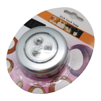 چراغ LED سقفی و دیواری باتری خور - لامپ LED  فشاری