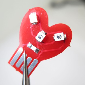 ماژول LED USB مدل قلبی با نور قرمز