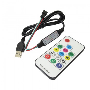 کنترلر LED RGB با تغذیه USB
