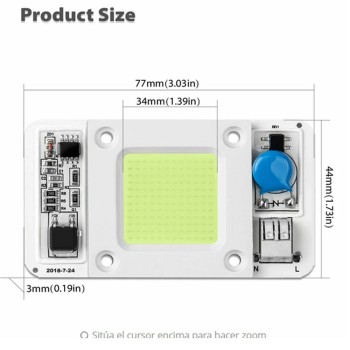 ماژول LED آفتابی 220V 50W