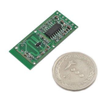 ماژول سنسور تشخیص حرکت مایکروویو RCWL-0516 با زاویه تشخیص 360 درجه