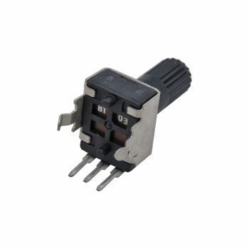 پتانسیومتر 10 کیلو اهمی RV09 خوابیده - بسته 5 عددی