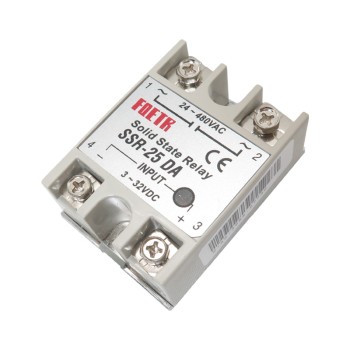 رله حالت جامد 25A تک فاز SSR-25DA