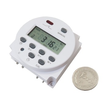 تایمر سوئیچ دیجیتال قابل برنامه ریزی CN101A مدل 5v 12v 220v