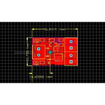 ماژول سوئیچ 10 آمپر PWM با ماسفت FQD60N03
