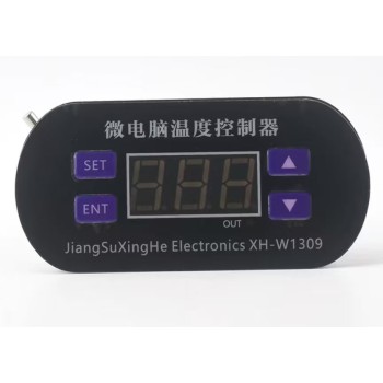 ترموستات دیجیتال XH-W1308 با نمایشگر دما و کنترل رله و هشدار