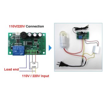 ترموستات دیجیتال XH-W1308 با نمایشگر دما و کنترل رله و هشدار