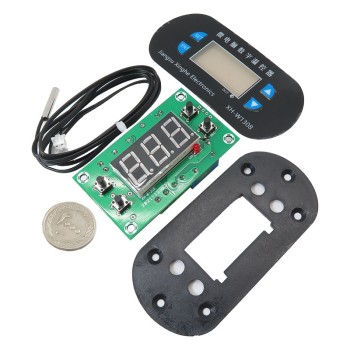 ترموستات دیجیتال XH-W1308 با نمایشگر دما و کنترل رله و هشدار