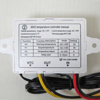 ماژول ترموستات دیجیتال XH-W3002 و توان 1500وات