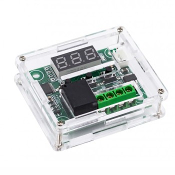 کیس پلکسی گلس ماژول ترموستات دیجیتال XH-W1209
