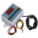ترموستات دیجیتال XH-W3001 با نمایشگر و کلید کنترل 12 ولت