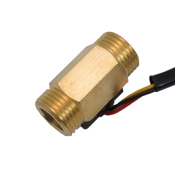 سنسور جریان آب دیجیتال اثر هال YF-B1 سنسور جریان آب دیجیتال اثر هال YF-B1