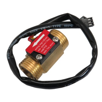 سنسور جریان آب دیجیتال اثر هال YF-B1 سنسور جریان آب دیجیتال اثر هال YF-B1