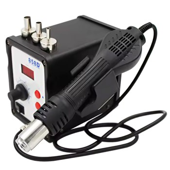 هیتر هوای گرم دیجیتال 858D تک کاره 700 وات مناسب تعمیرات SMD هیتر هوای گرم دیجیتال 858D تک کاره 700 وات مناسب تعمیرات SMD