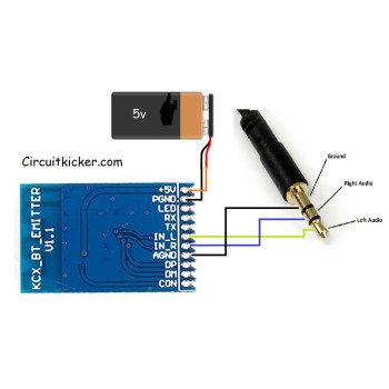 ماژول بلوتوث استریو ۵.۳ مدل KCX_BT_EMITTER
