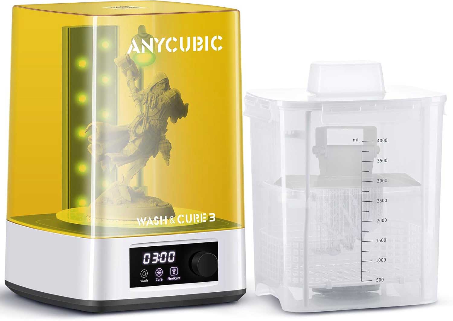 دستگاه شستشو و پخت Anycubic Wash and Cure 3