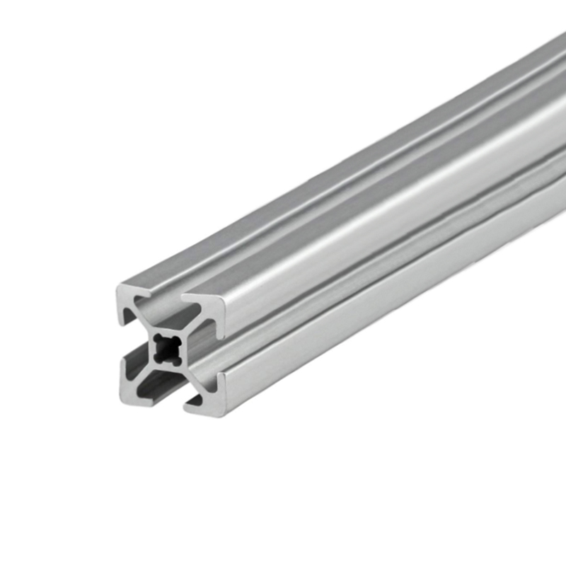 پروفیل آلومینیومی شیاردار مهندسی 20X20 به طول 100 سانتی متر