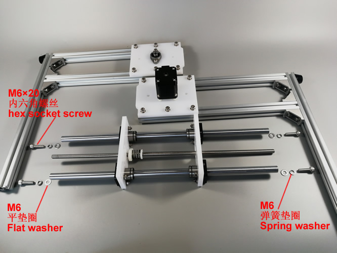 کیت دستگاه سی ان سی ( CNC ) با قابلیت حکاکی