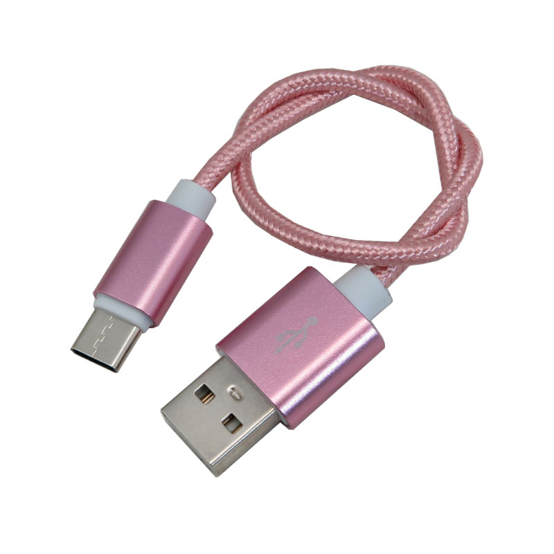 کابل انتقال دیتا و شارژر 25 سانتی متری USB Type C