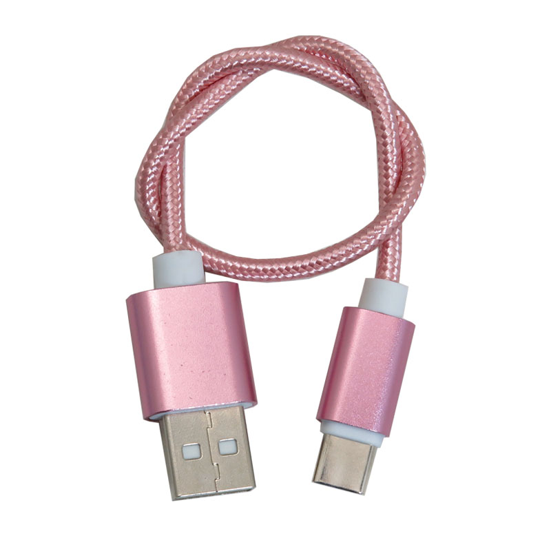کابل انتقال دیتا و شارژر 25 سانتی متری USB Type C